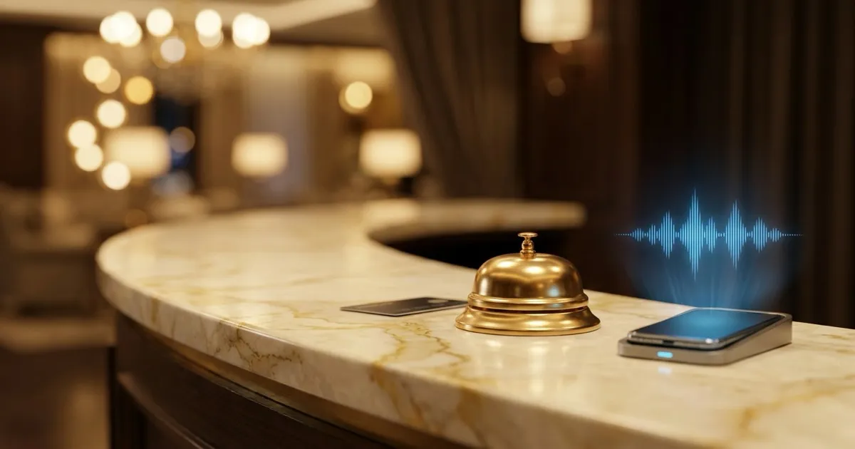 A front desk that