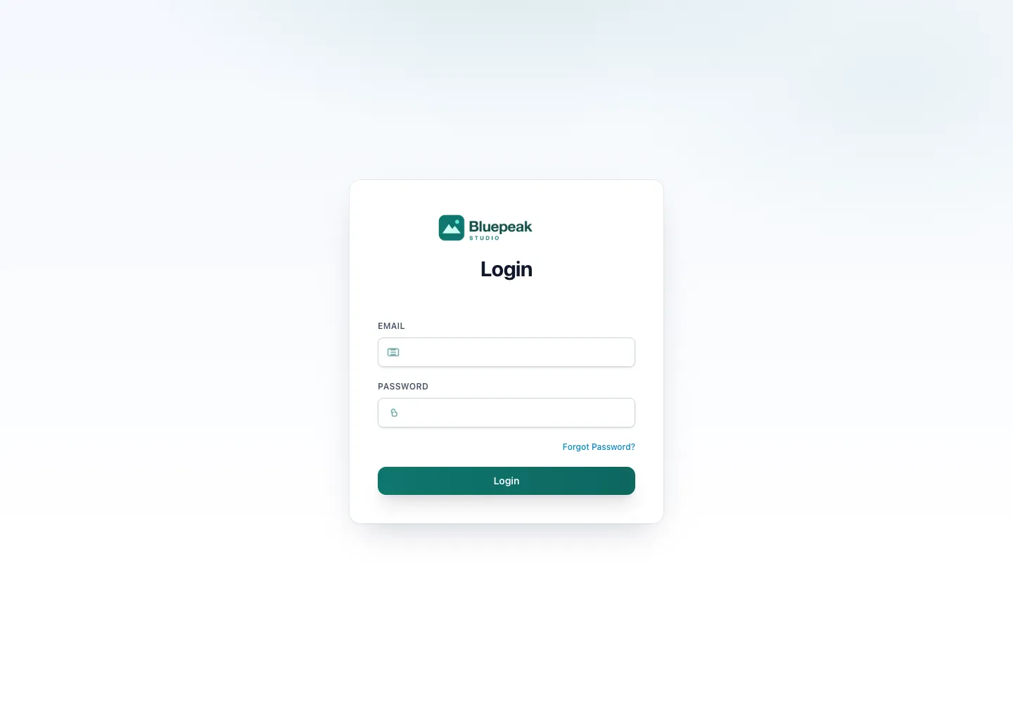 Интерфейс WebChatAgent: вход клиента в дашборд на домене агентства