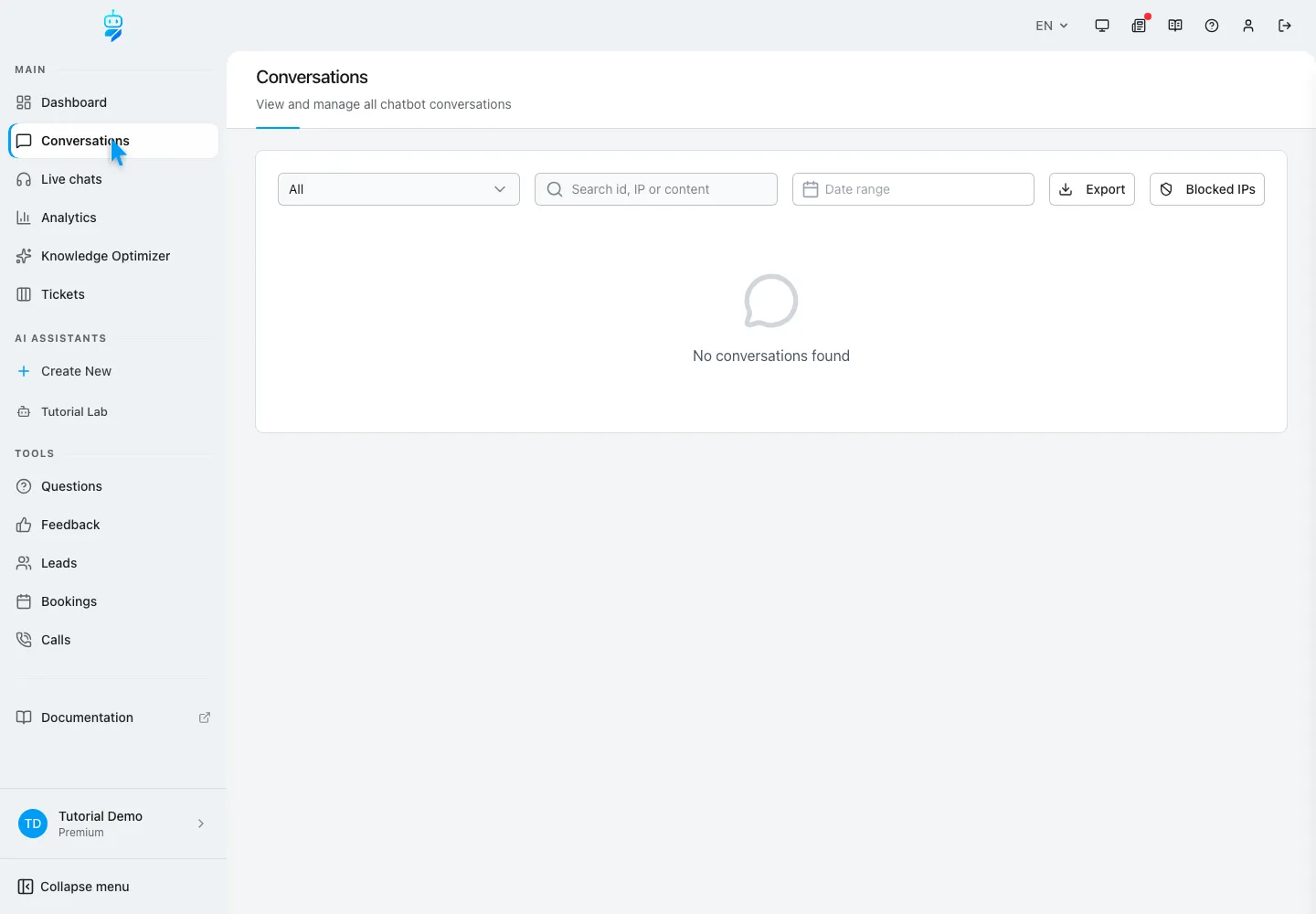 WebChatAgent interface showing review conversations