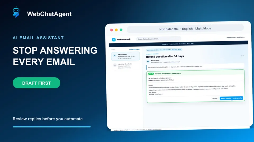 AI email assistant setup: drafts, auto-send and safety