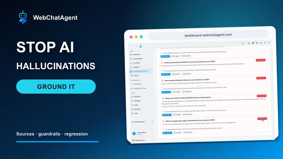 How to reduce AI chatbot hallucinations safely