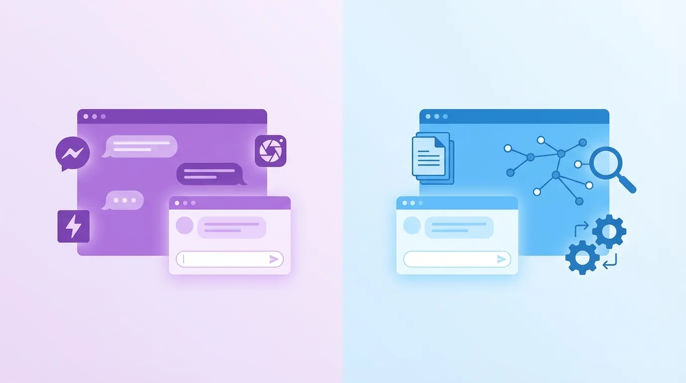 Overview comparison between Tidio and WebChatAgent