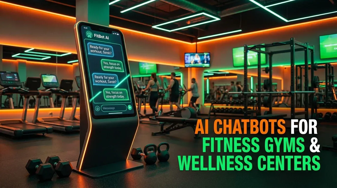 AI Chatbot for Fitness Gyms and Wellness Centers